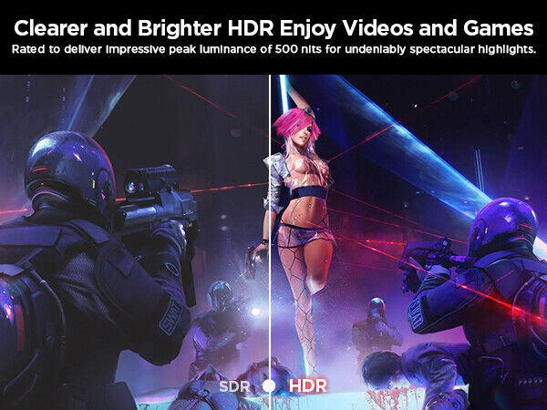 UPERFECT 2K 144Hz Portable Gaming Monitor 16.0 Inch with 2560*1600 Resolution