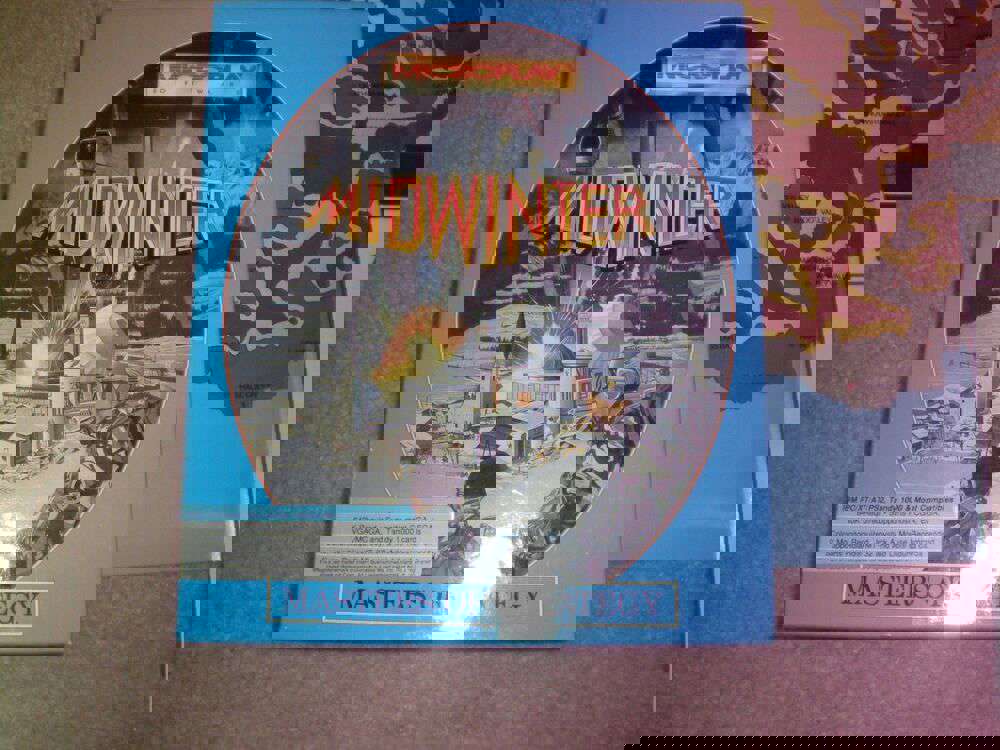 Microplay Software - Midwinter - Complete Boxed Set with 5 1/4 Floppies and Map