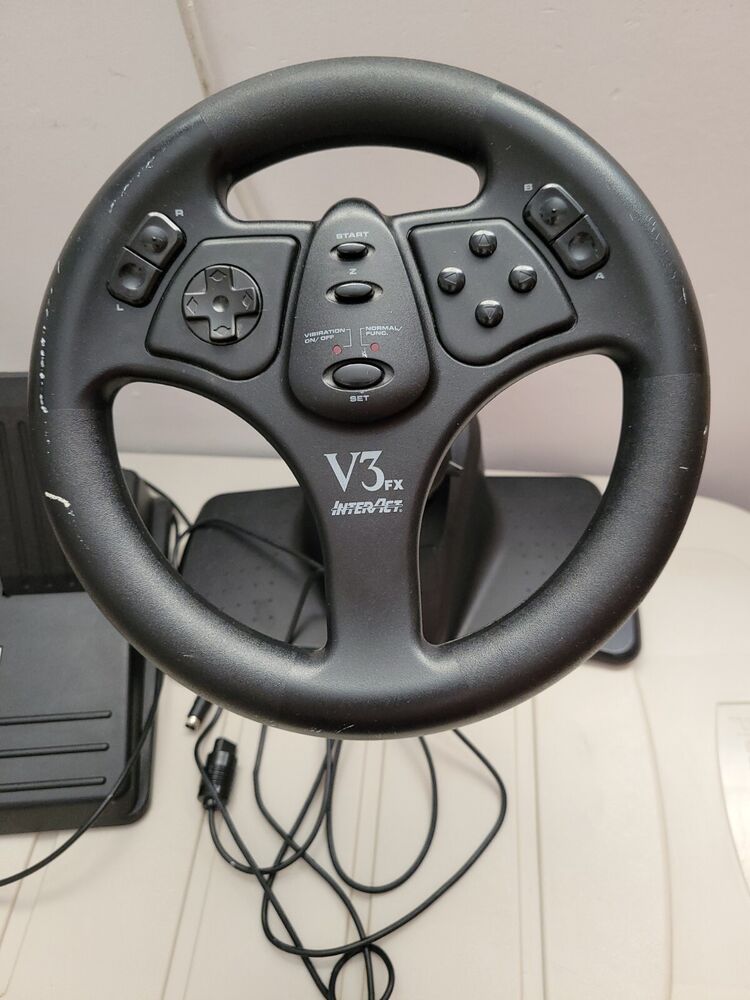 V3 Driving Steering Wheel Controller With Pedals for Video Games