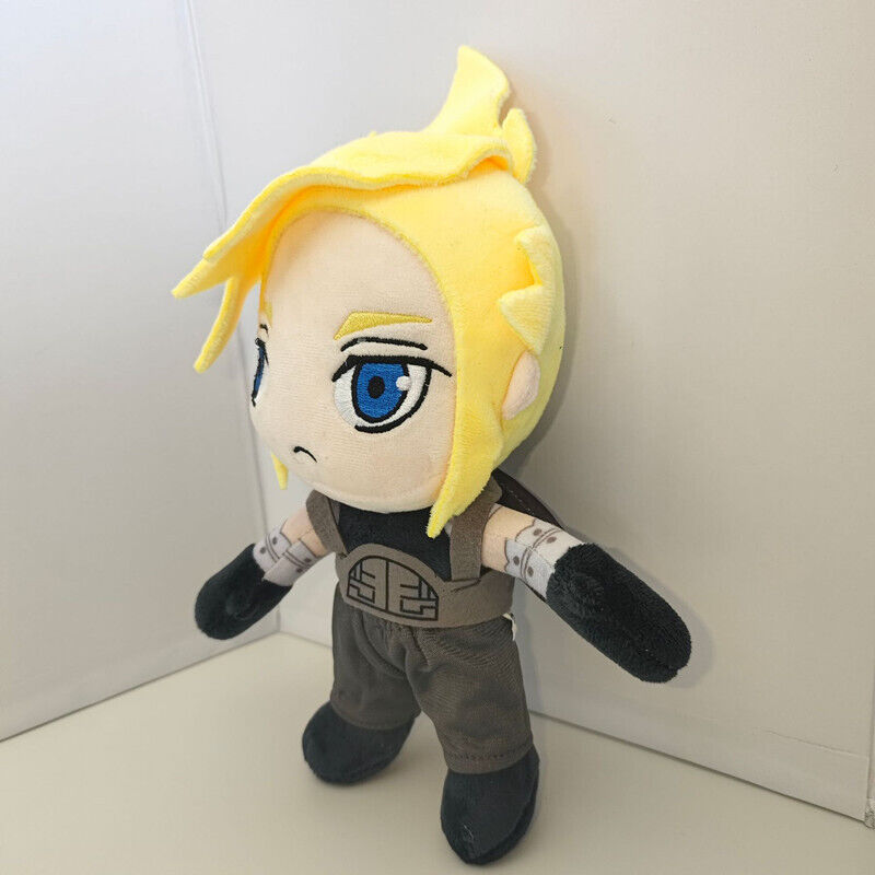 Cloud Strife Plush Toy from Final Fantasy VII - Soft Doll Gift