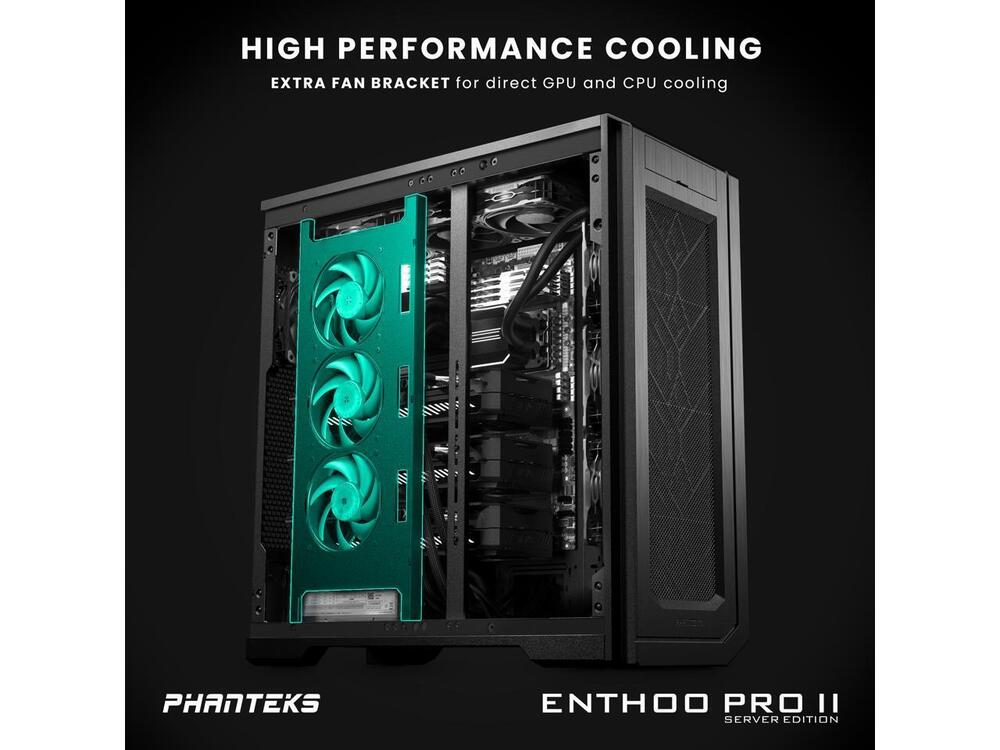 Phanteks Enthoo Pro 2 Server Edition - ATX PC Case with SSI-EEB Motherboard Support