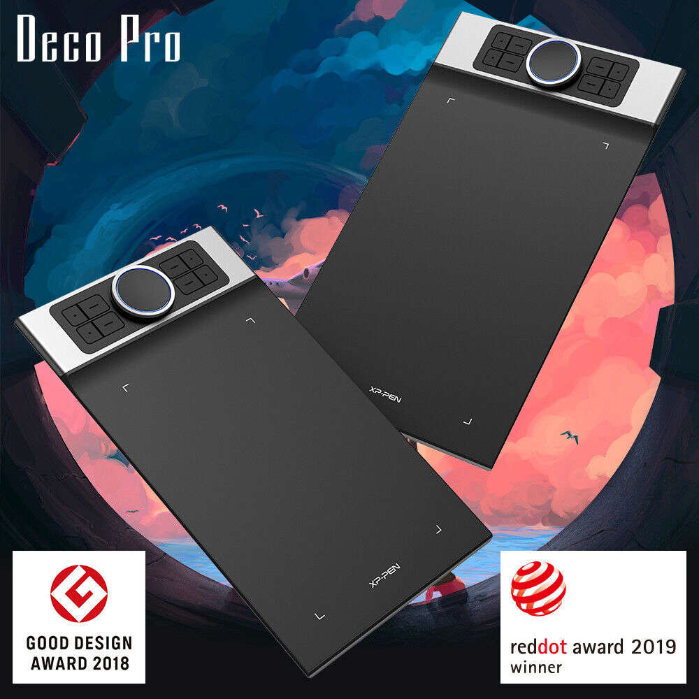 XP-Pen Deco Pro Series Refurbished Graphics Drawing Tablet