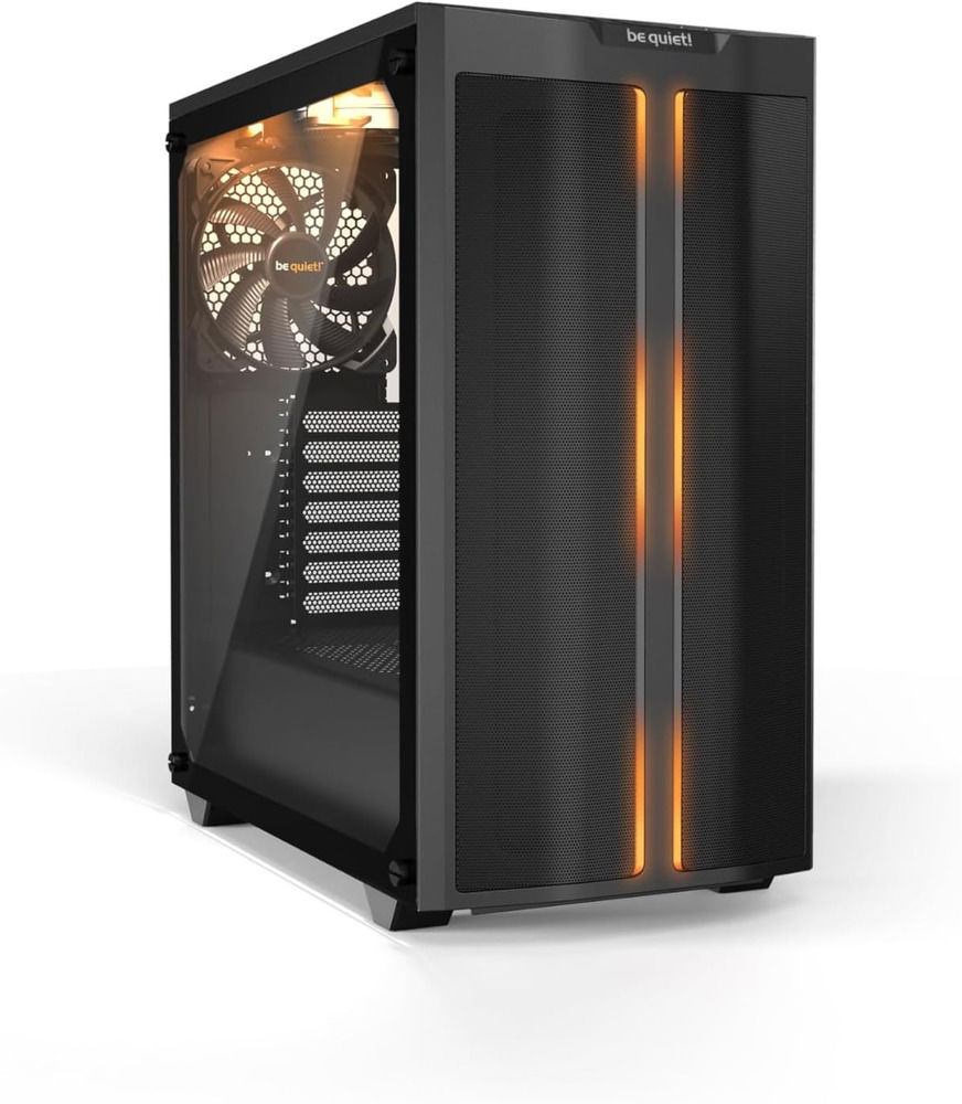 Pure Base 500DX ATX Mid Tower PC Case with ARGB and 3 Pre-Installed Pure Wings 2 Fans