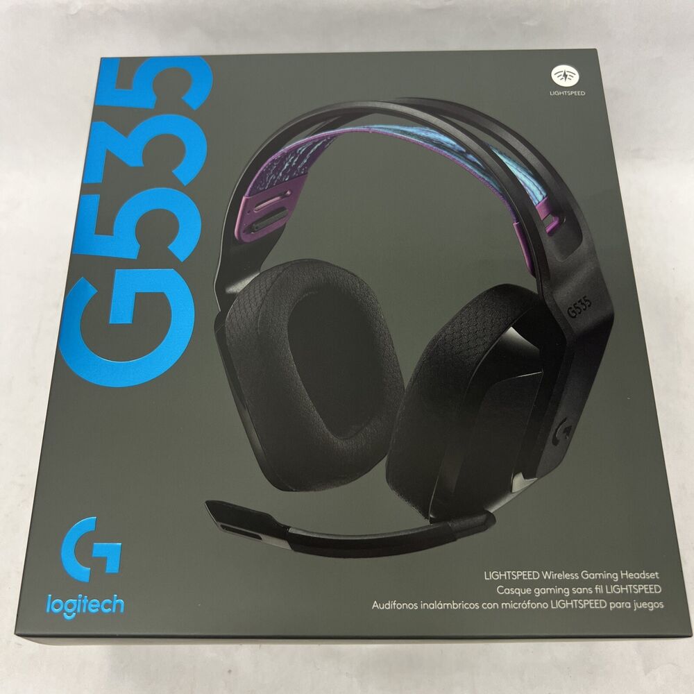 Logitech G535 LIGHTSPEED Wireless Gaming Headset for PC, PS5, PS4 - Perfect Gift