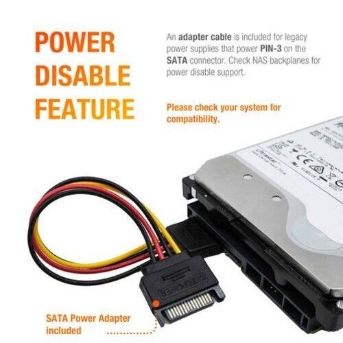 HGST Ultrastar HC520 12TB 7.2K RPM SATA 6Gb/s 3.5 Inch HDD