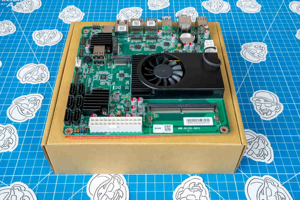 Topton N18 N100 Mini-ITX NAS Motherboard