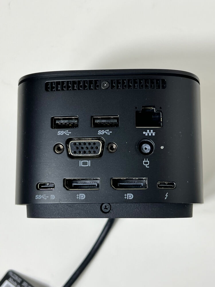 HP G2 Dock Thunderbolt 120W Docking Station with USB-C Charger