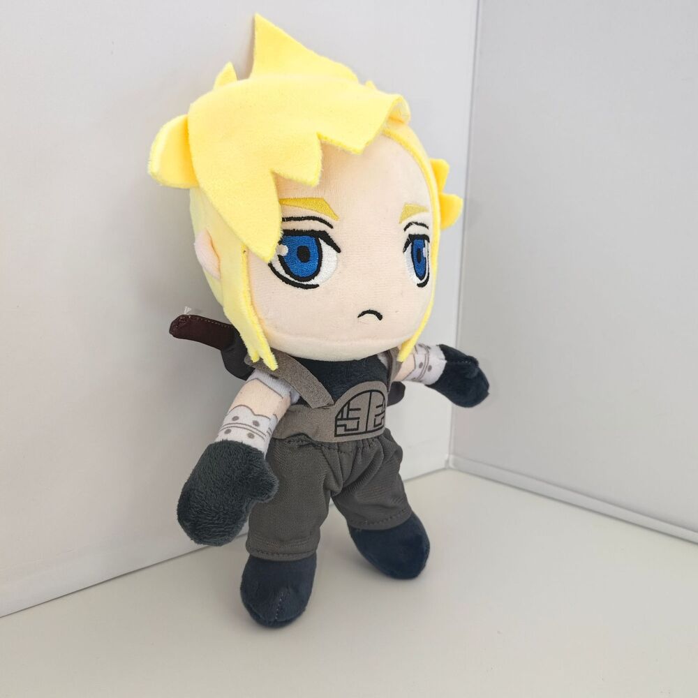 Cloud Strife Plush Toy from Final Fantasy VII - Soft Doll Gift