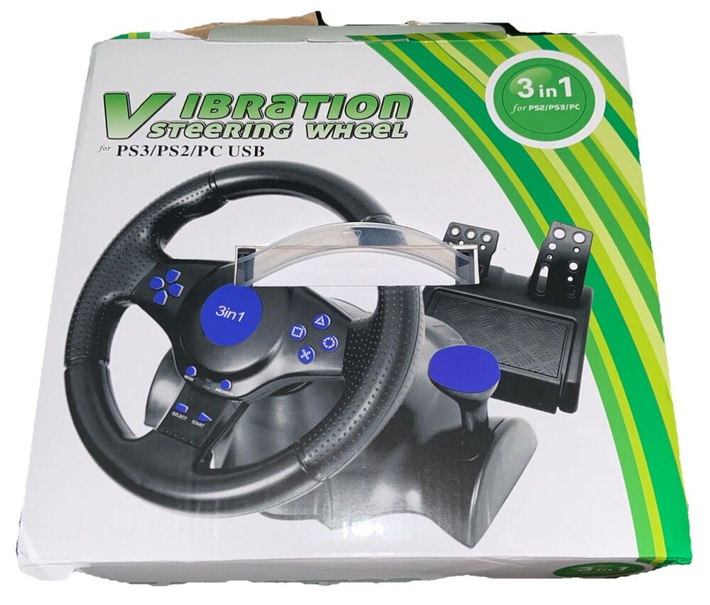 Gaming Steering Wheel for PC and PS3 - Enhanced Gaming Experience