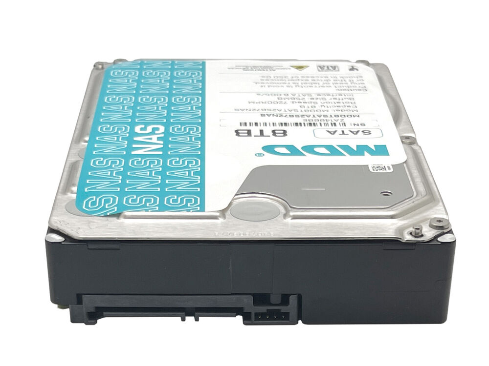 MDD 8TB 7200RPM 256MB Cache SATA 6.0Gb/s 3.5 NAS Hard Drive with 3-Year Warranty