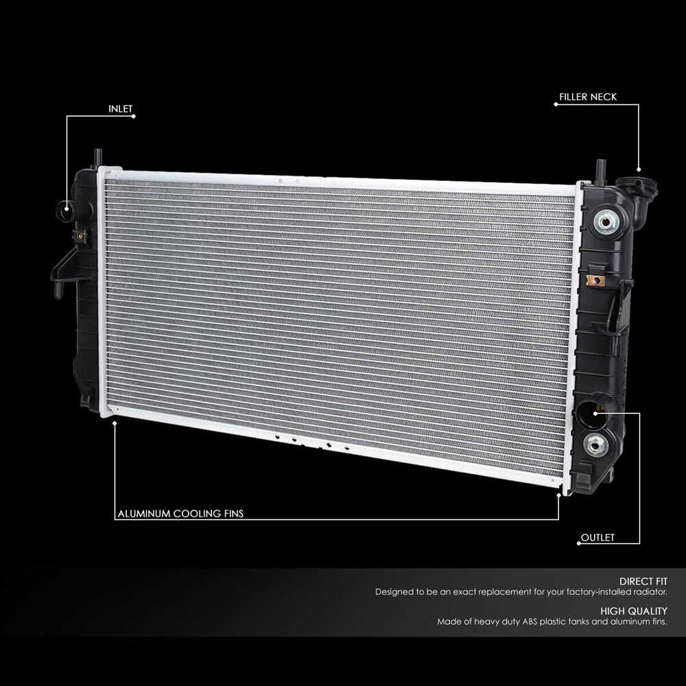 2006-2008 Buick Lucerne 3.8L AT Full Aluminum Core Radiator