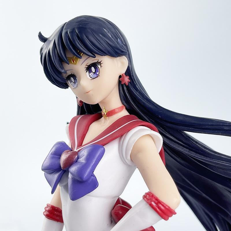 Hino Rei & Mizuno Ami Sailor Moon Anime PVC Figure