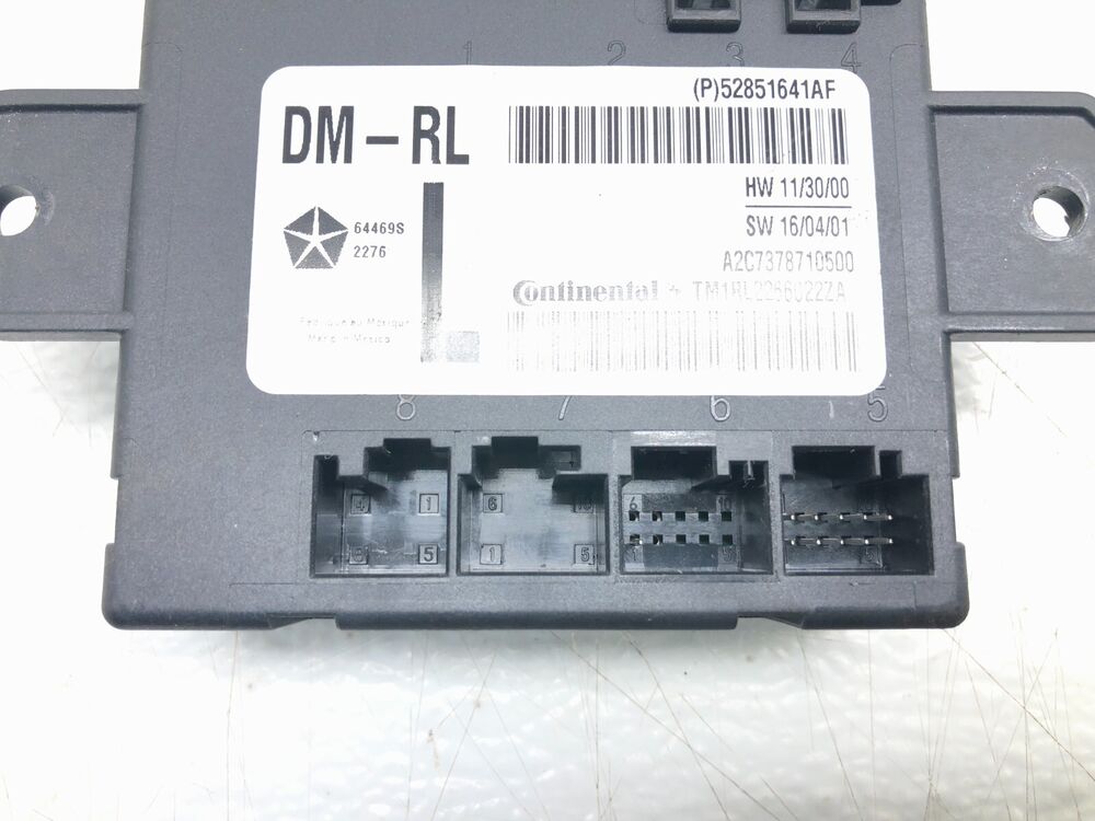 2017-2022 Maserati Levante Left Driver Rear Door Control Module OEM