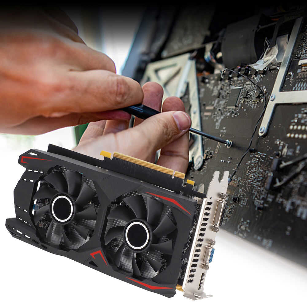 6GB GDDR5 GTX 550 Ti 192-Bit Dual Fan Video Card