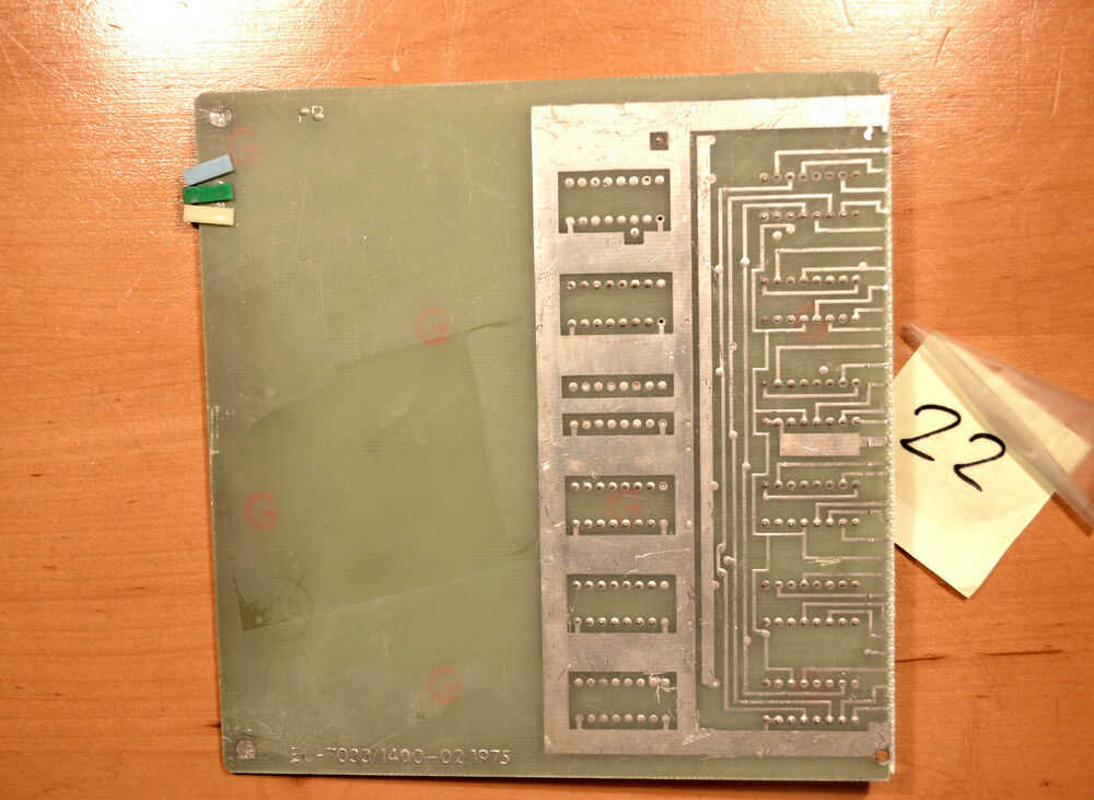 Vintage Circuit Board EVM ES-7033/1400 Mainframe Computer PCB Assembly from USSR