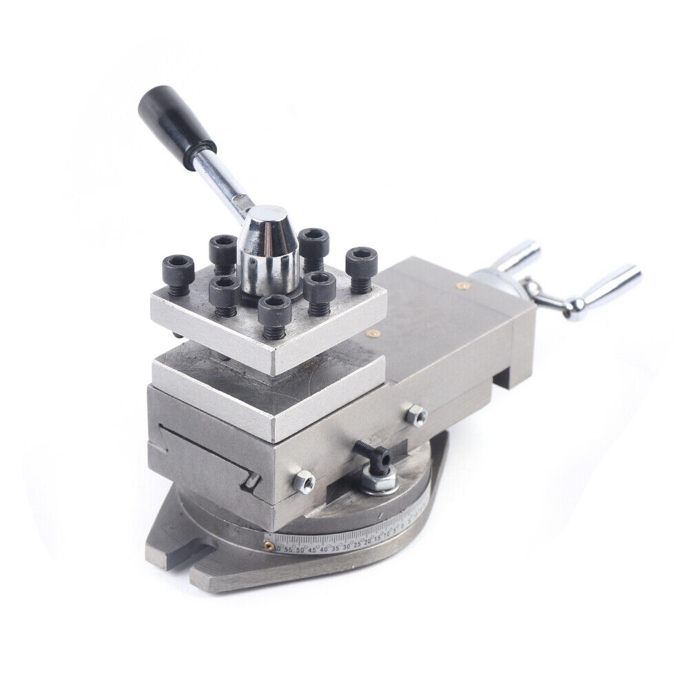 80mm Universal AT300 Lathe Tool Post Assembly for Metal Lathe Machines