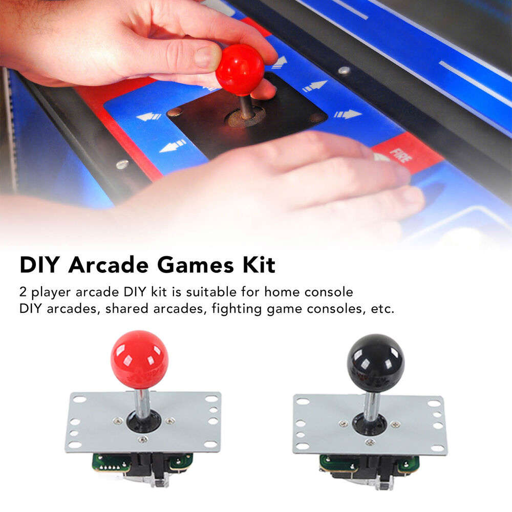 2 Player Game DIY Kit With USB Computer Joystick Circuit Board EJ