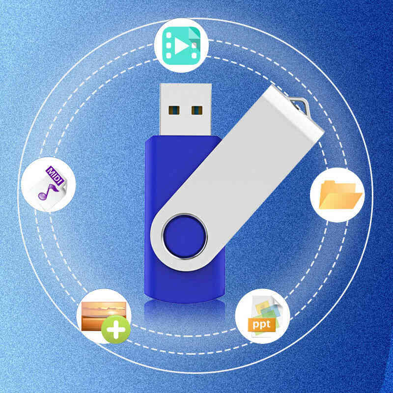 Mixed Color USB 2.0 Flash Drives - High Speed Storage Solutions