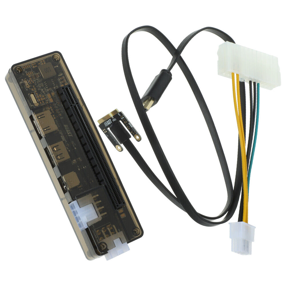 PCI-E External Graphics Card Docking Station for Laptops