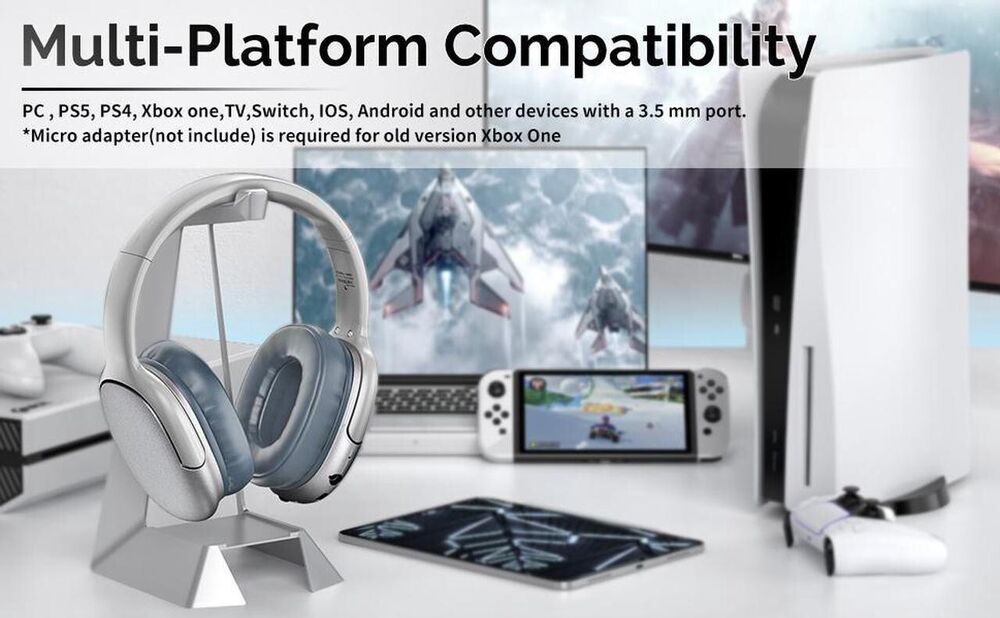 Wireless Gaming Headset for PS4, Xbox One, and PC