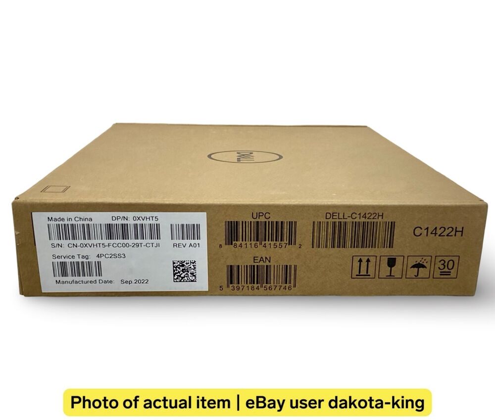 Dell 14" Portable LCD Monitor with USB-C, 1080p FHD IPS Display and Protective Case - Brand New