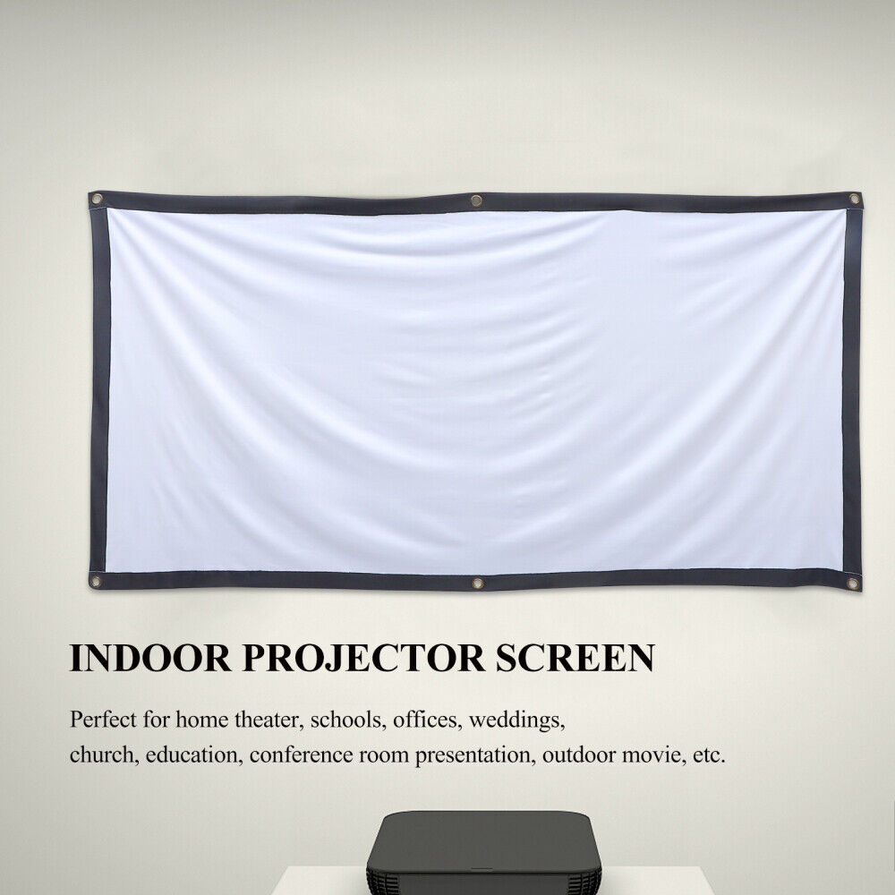Outdoor Movie Screen for Home Theater and Backyard Viewing