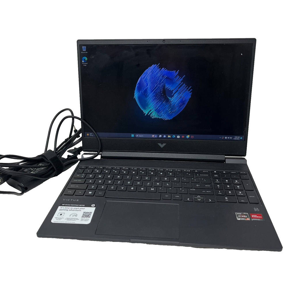 HP Victus Gaming 15-FB0121NR 15.6 Inch Laptop with 512GB SSD, AMD Ryzen 5 5600H, 8GB RAM