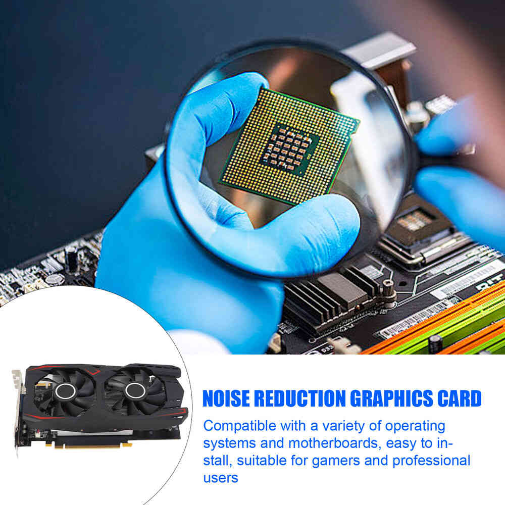 6GB GDDR5 GTX 550 Ti 192-Bit Dual Fan Video Card