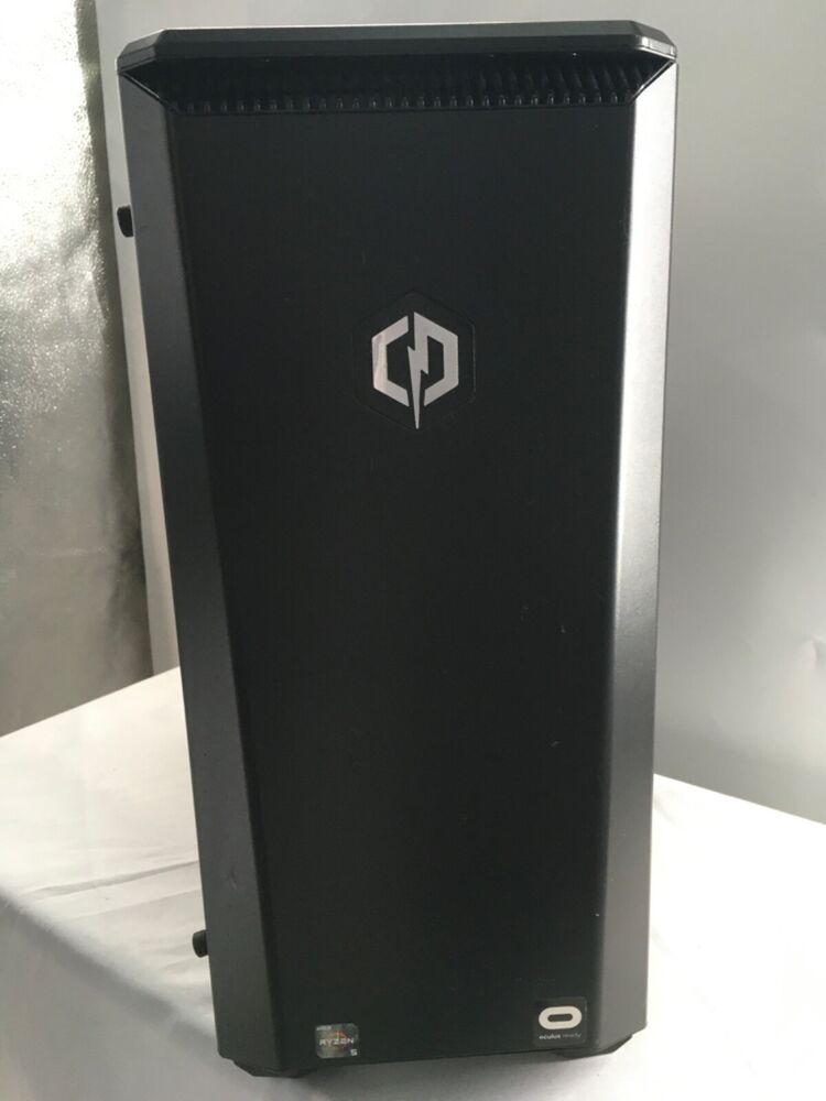 CyberPowerPC C-Series Solid Black Computer Case