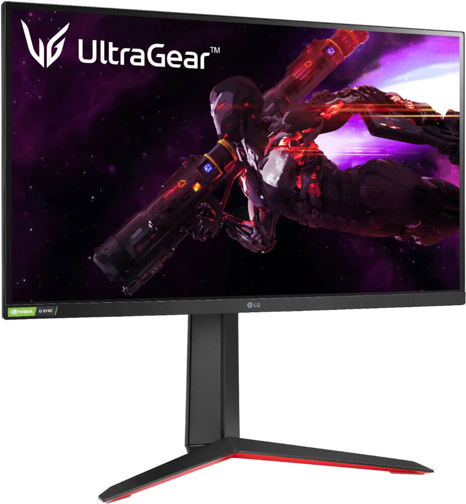 LG UltraGear 27GP83B 27 Inch Gaming Monitor - 2560x1440, 165Hz, 1ms Nano-IPS