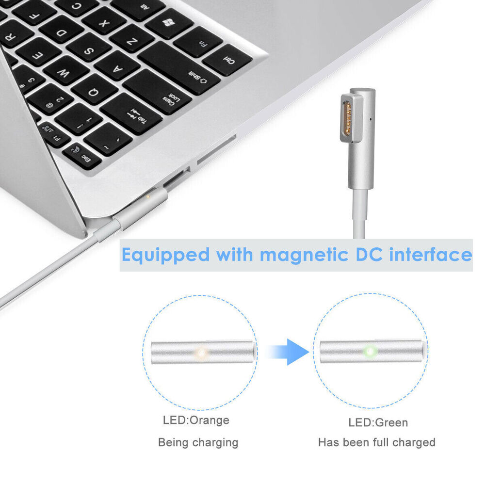 85W Power Adapter Charger for Macbook Pro 13, 15 (mid 2012-mid 2015) 45W 60W