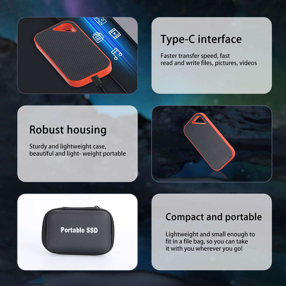 Large-Capacity External Hard Drive Storage
