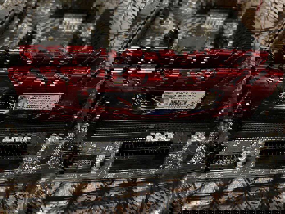 ASRock Fatal1ty AMD B450 Gaming K4 AM4 Motherboard with GSkill RAM Combo 16GB (2x8GB)