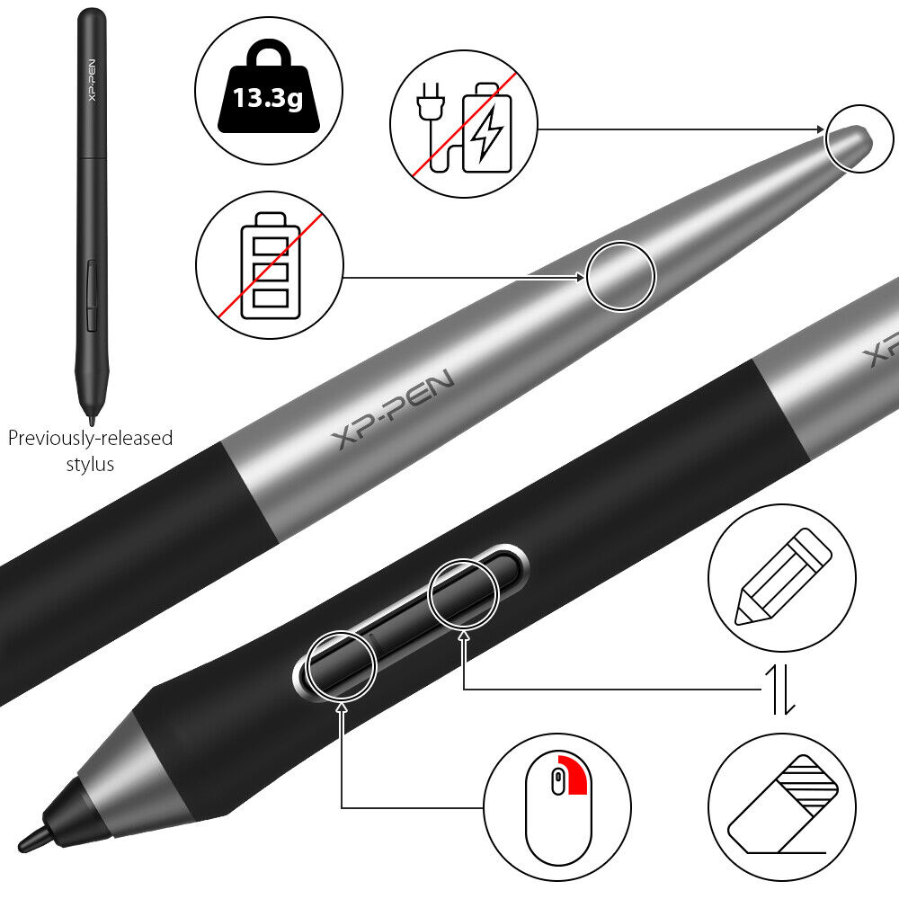 XP-Pen Deco Pro Series Refurbished Graphics Drawing Tablet