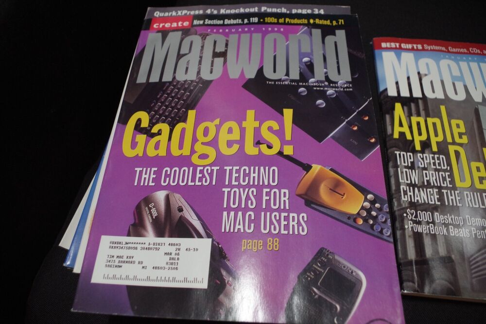 MacWorld Magazines 1998 Complete LOT of 12 Issues - Macintosh Computer Tech