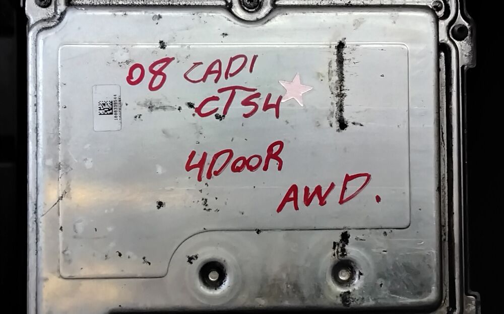 2008 Cadillac CTS 4 Engine Computer Control Module ECU ECM OEM Part Assembly