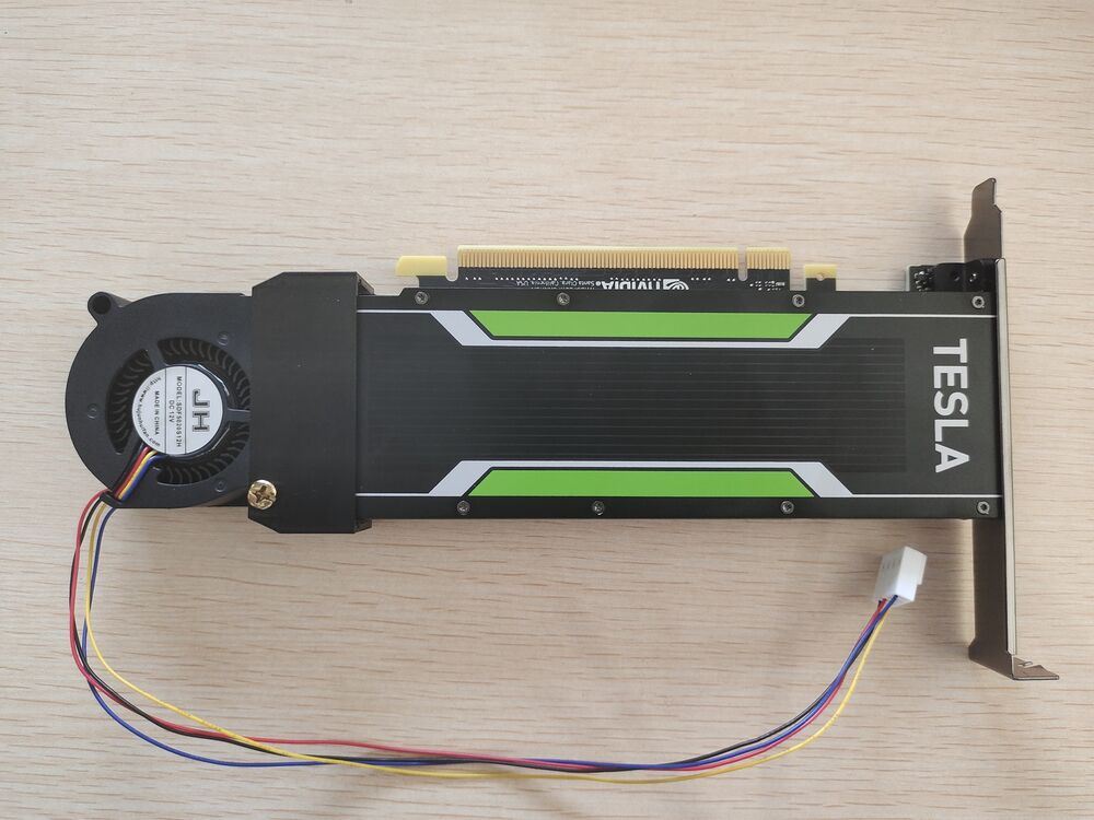 Nvidia Tesla P4 8GB GPU Graphics Card with Turbo Cooling Fan