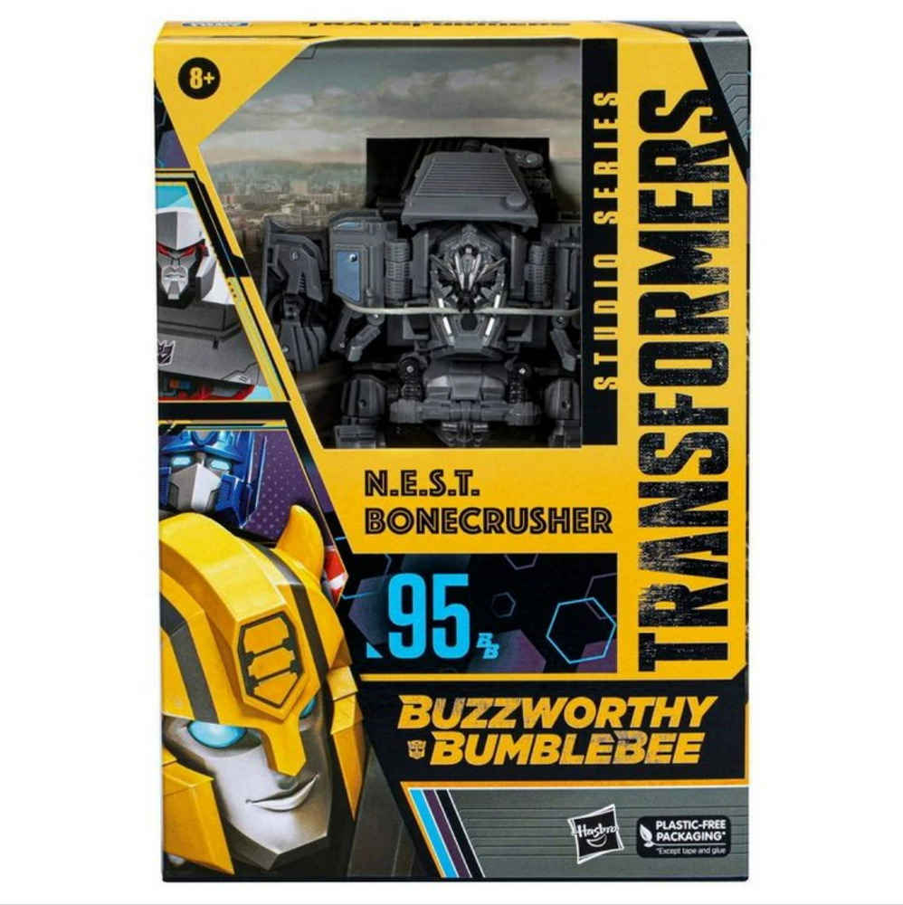 Buzzworthy Hornet BEE Studio Series OP Commander Grimlock Transformation Toy