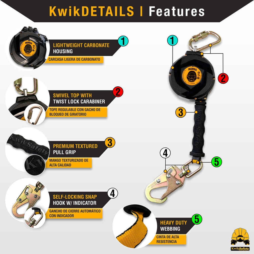 KwikSafety 20FT MAMBA Web SRL - High-Quality Safety Equipment