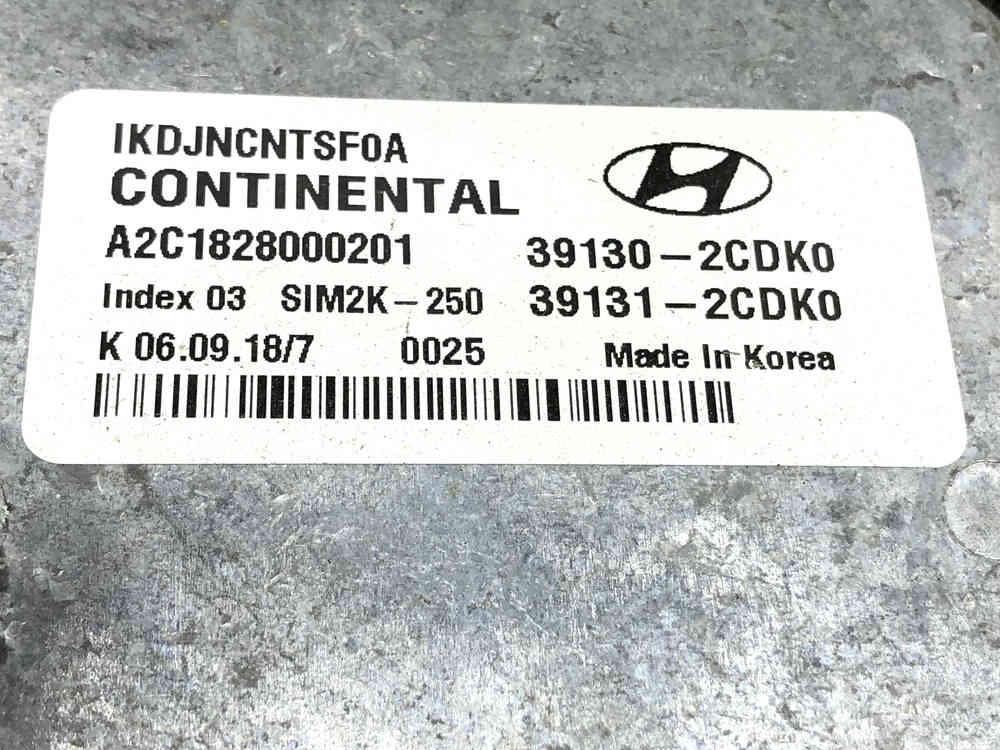 OEM GENESIS G70 Engine Control Module ECM ECU with Key & Door Lock