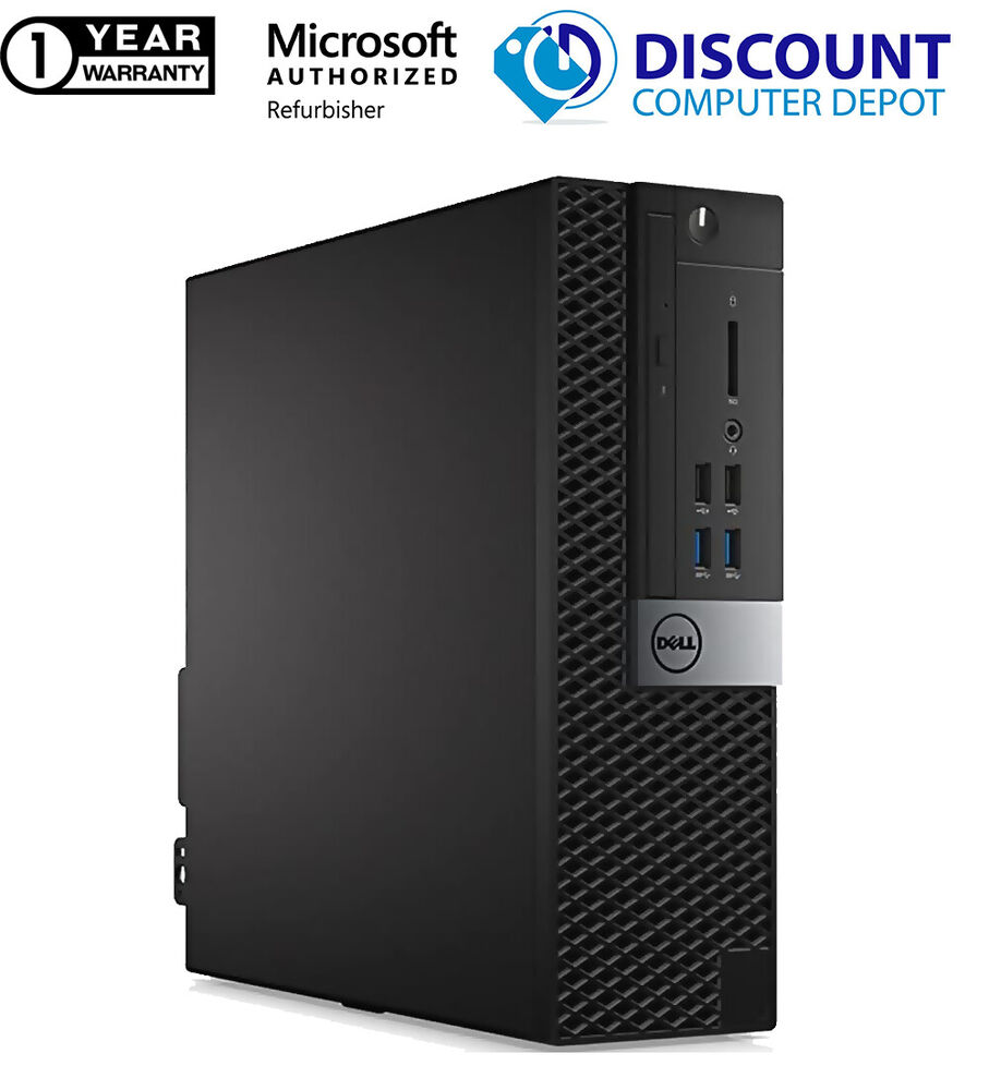 Dell 3040 SFF Desktop Computer with Intel Core i3-6500, 8GB RAM, 250GB HD, Windows 10 Home, and WIFI