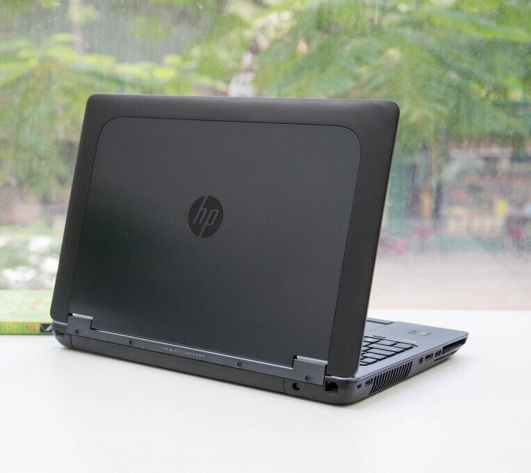 HP 15 Laptop with Intel Core i7 2.8GHz, 16GB RAM, 256GB SSD, NVIDIA GPU, and Windows 10 Pro