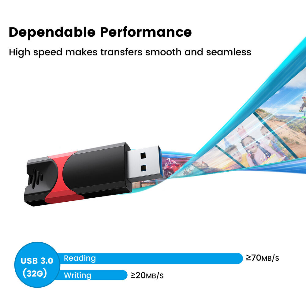 Wholesale USB 3.0 32GB Retractable Flash Drive Memory High Speed - 5/10/30/100 Pack