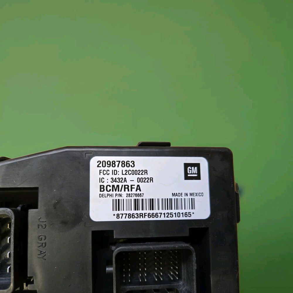 OEM 2009-2012 Colorado Canyon Hummer H3 BCM Body Control Module