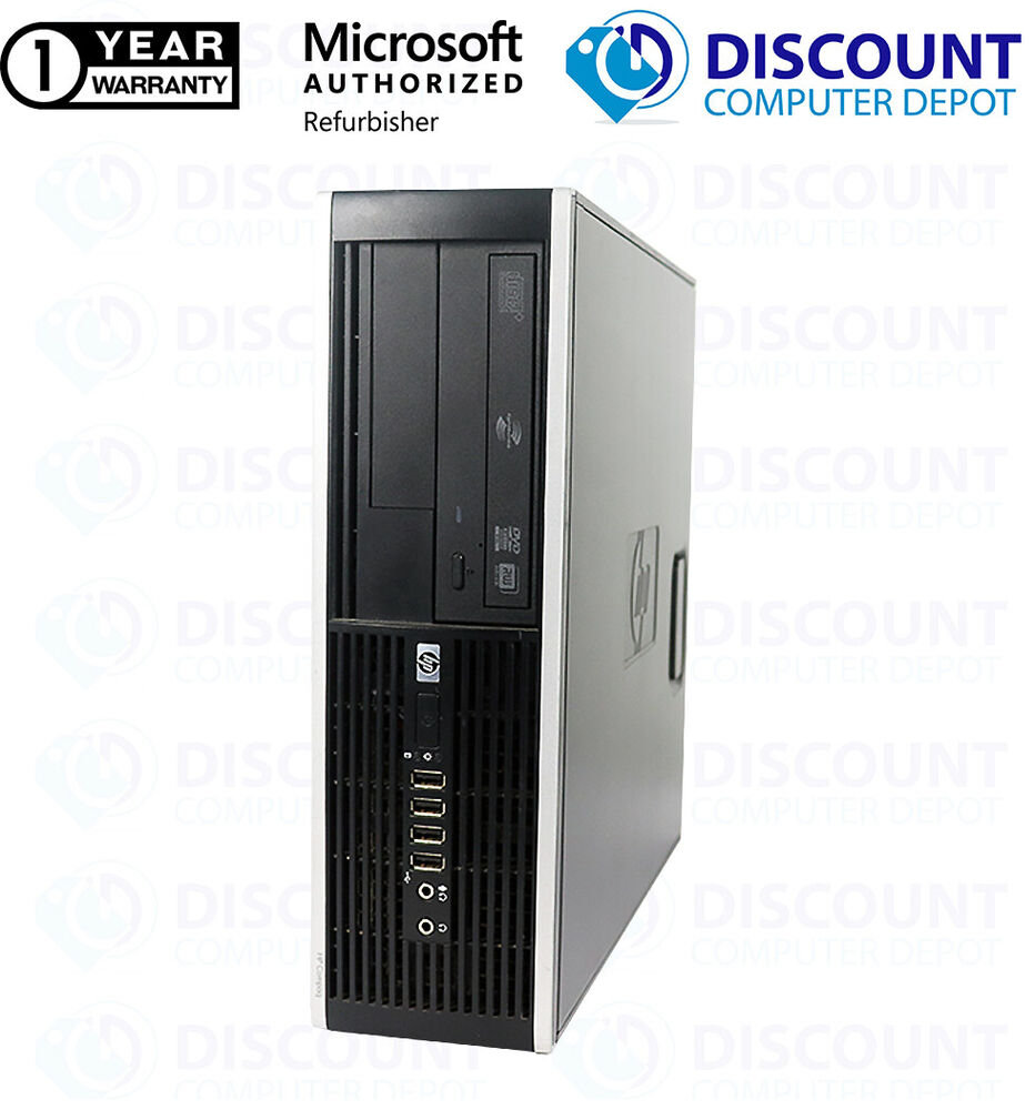 HP 6005 Pro AMD Desktop Computer - 3GHz, 16GB RAM, 256GB SSD, Windows 10 Pro, 24" LCD