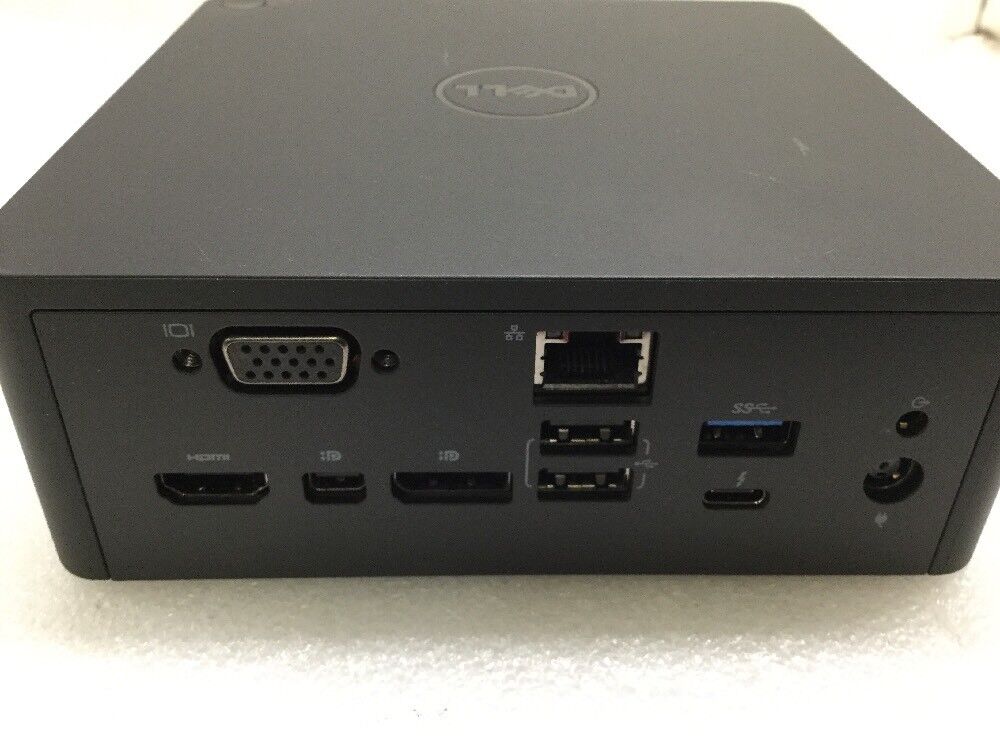 Genuine Dell Thunderbolt Dock USB Type-C 0J5C6 TB16 K16A with 130W AC Adapter
