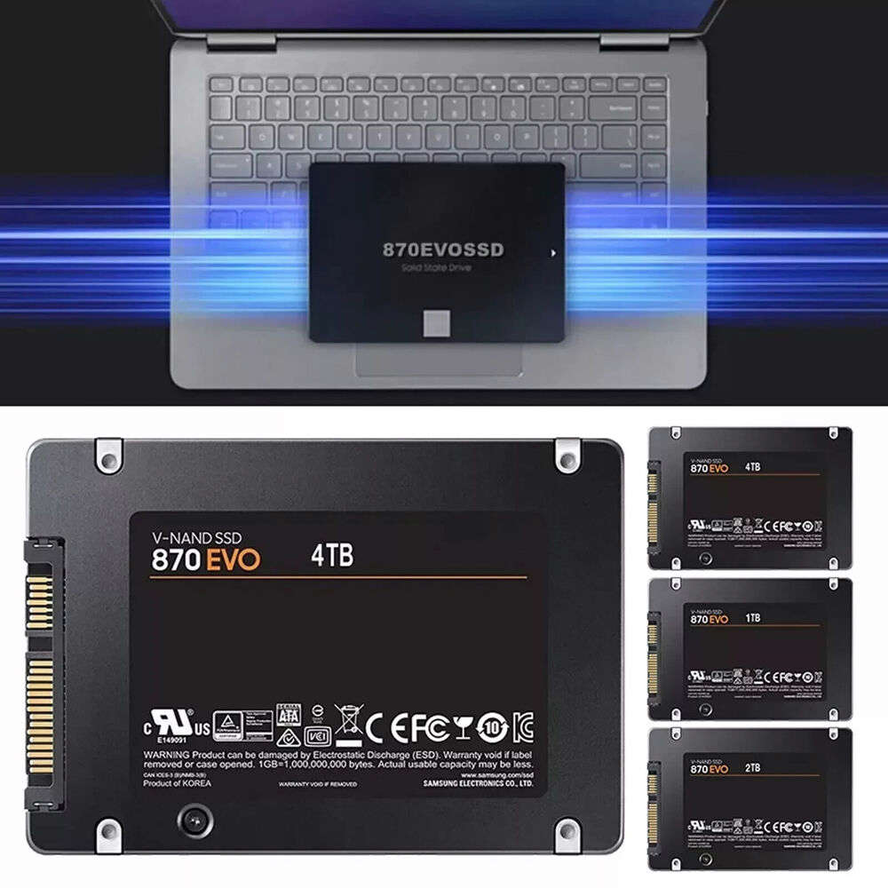 High-Capacity SSD Storage Drives for PC/MAC