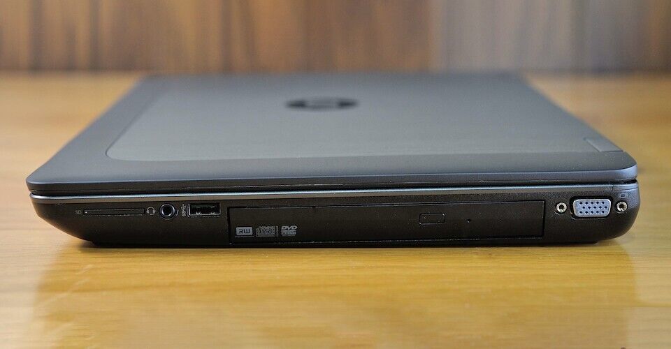 HP 15 Laptop with Intel Core i7 2.8GHz, 16GB RAM, 256GB SSD, NVIDIA GPU, and Windows 10 Pro
