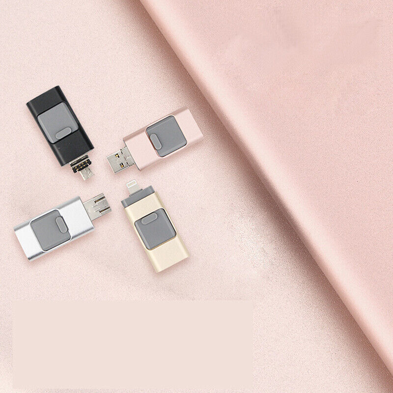 2TB/512GB USB 3.0 Memory Flash Drive Storage Stick for iPhone 14, iPad, Android, and PC