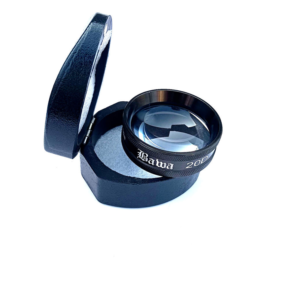 20D Double Aspheric Lens with Case for Ophthalmology and Optometry